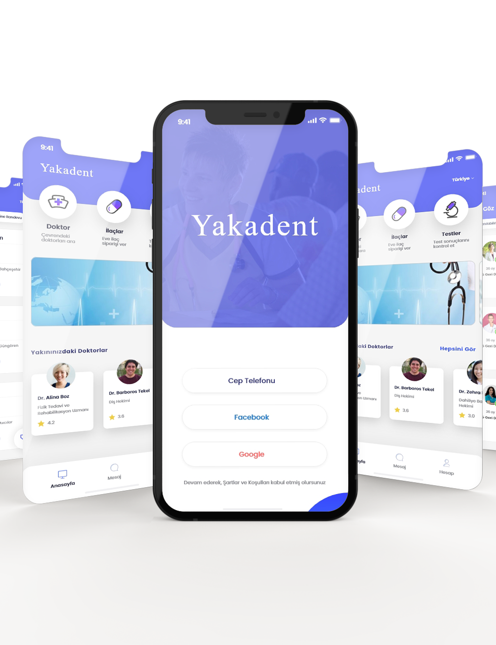 yakadent mobil uygulama apltechs